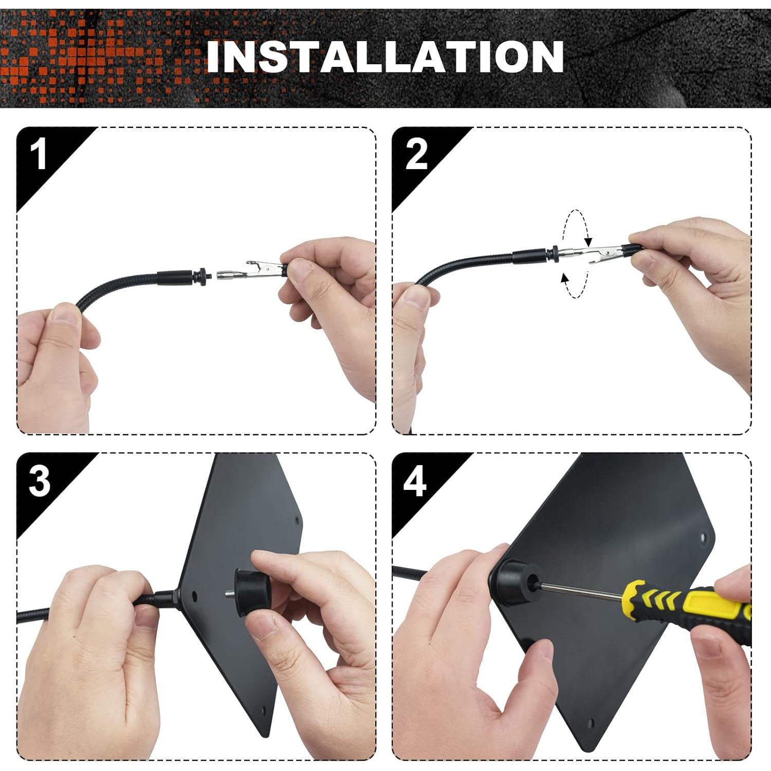 Estación de Soldadura Helping Hands XYK con 4 Brazos Flexibles