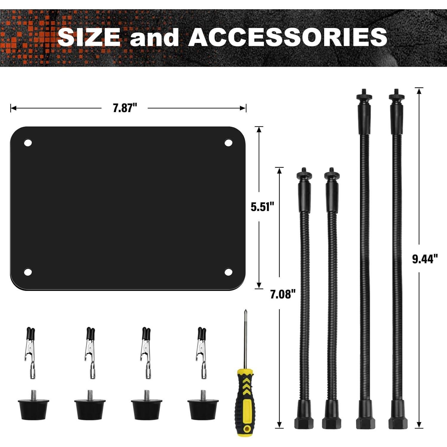Estación de Soldadura Helping Hands XYK con 4 Brazos Flexibles