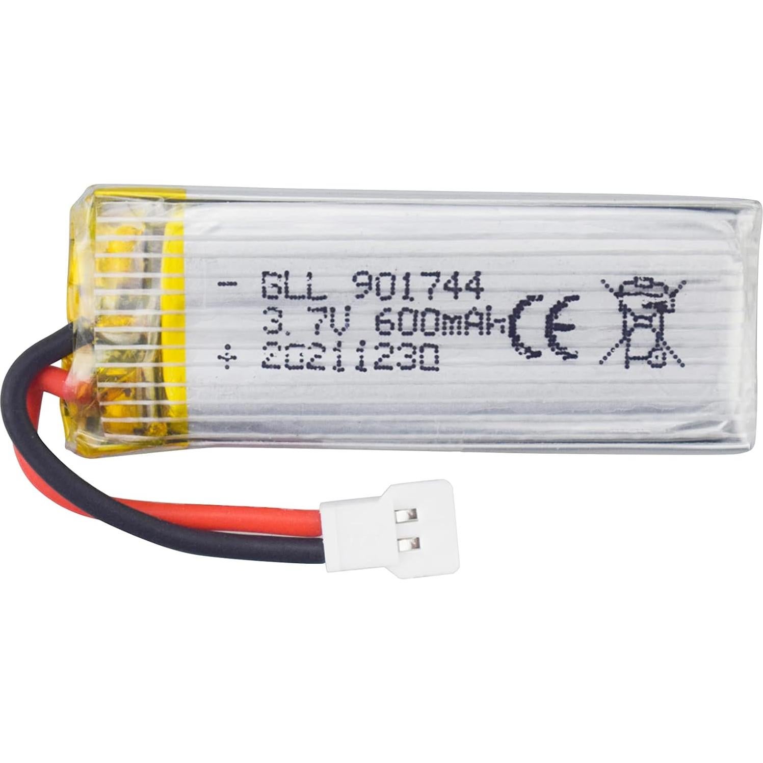 Baterías de Litio 5PCS 3.7V 600mAh Sea Jump para Drones SYMA