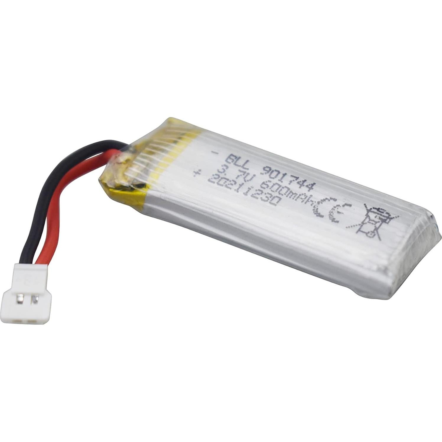 Baterías de Litio 5PCS 3.7V 600mAh Sea Jump para Drones SYMA