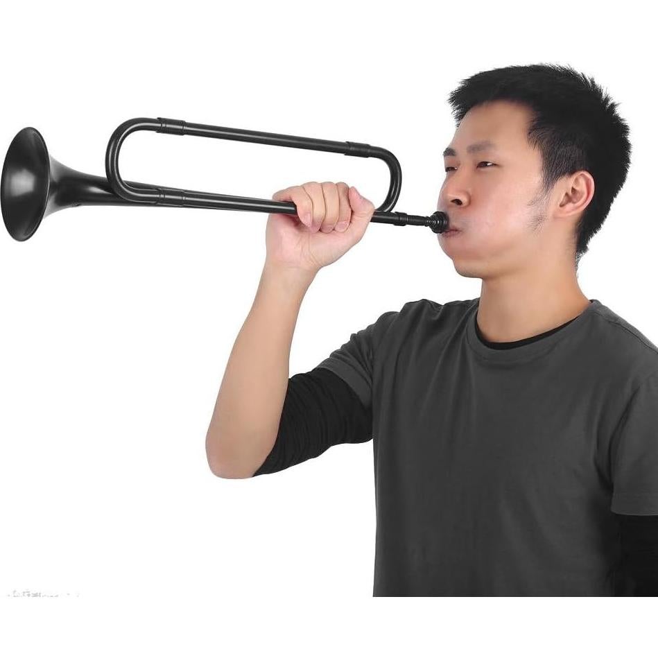 Trompeta VGEBY en Si bemol para Estudiantes - Plástico Negro