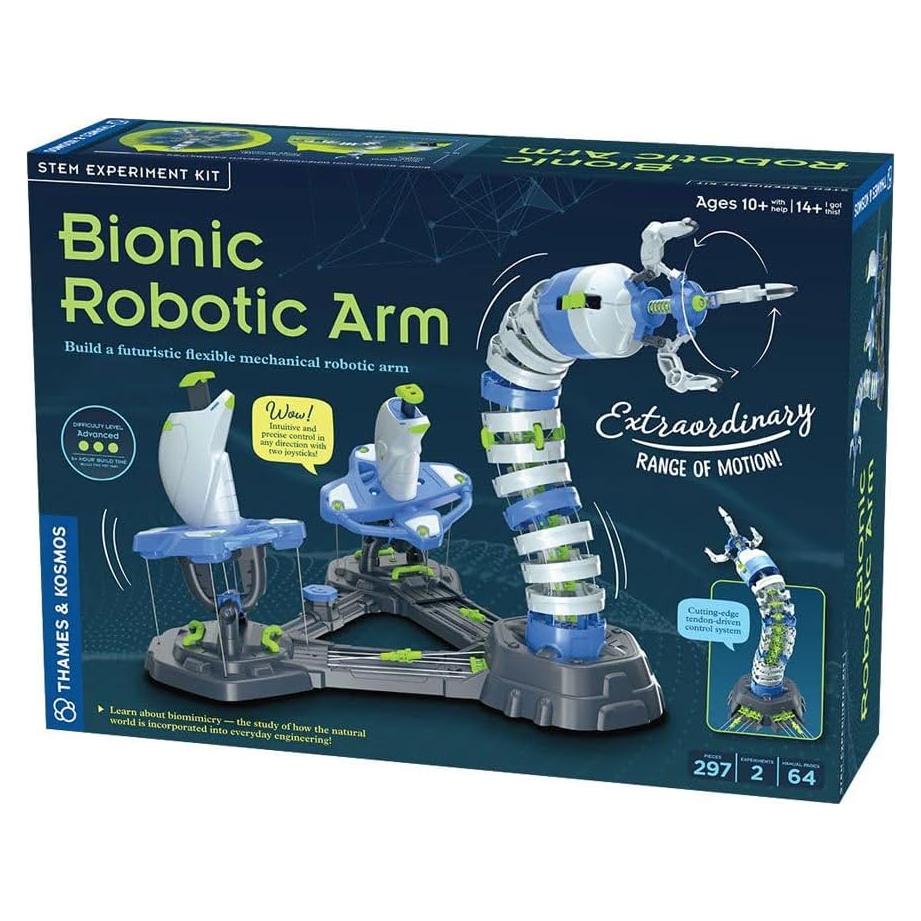 Brazo Robótico Biónico Thames & Kosmos 300 Piezas 10+