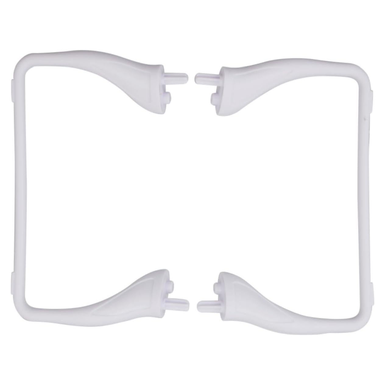 Fytoo 2PCS Drone Landing Gear for S116 Brushless Obstacle Avoidance Drone HD Dual Camera Aerial Photography Quadcopter Kickstand White