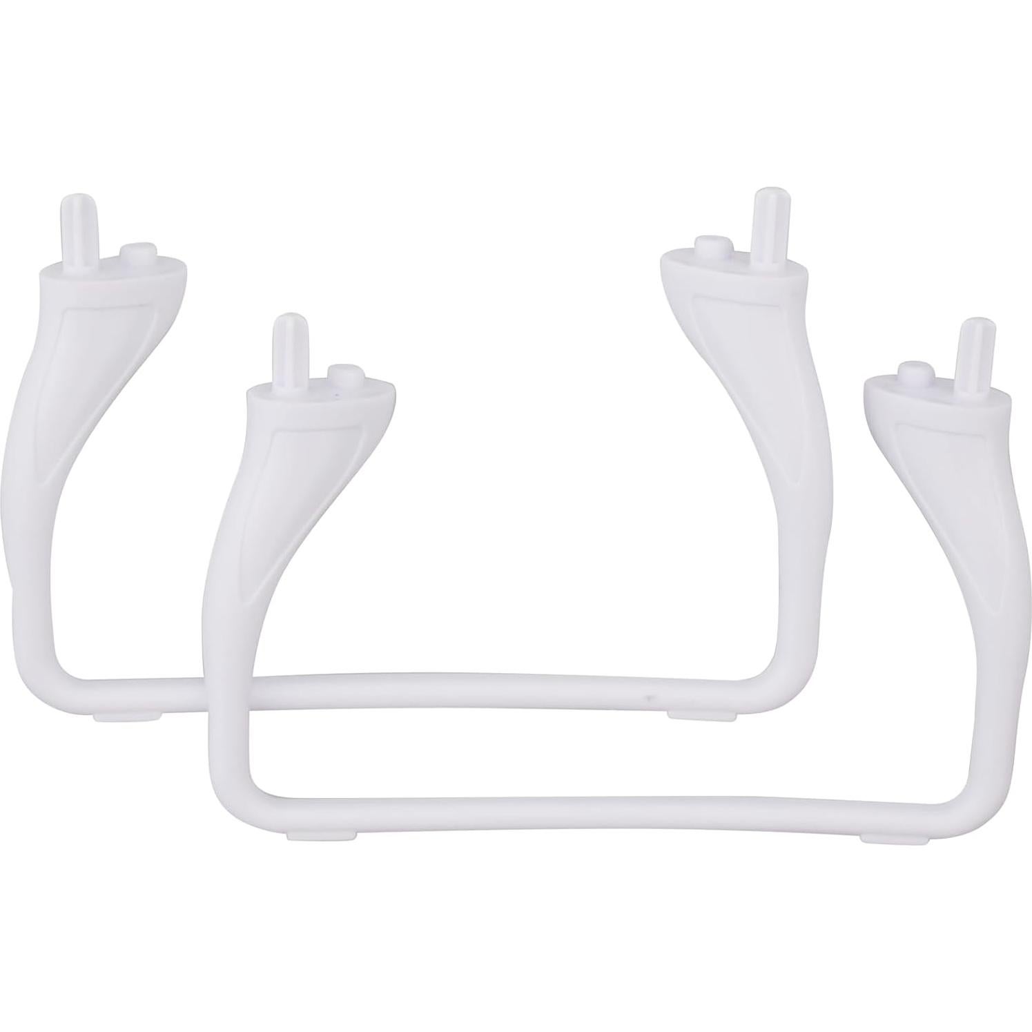 Fytoo 2PCS Drone Landing Gear for S116 Brushless Obstacle Avoidance Drone HD Dual Camera Aerial Photography Quadcopter Kickstand White