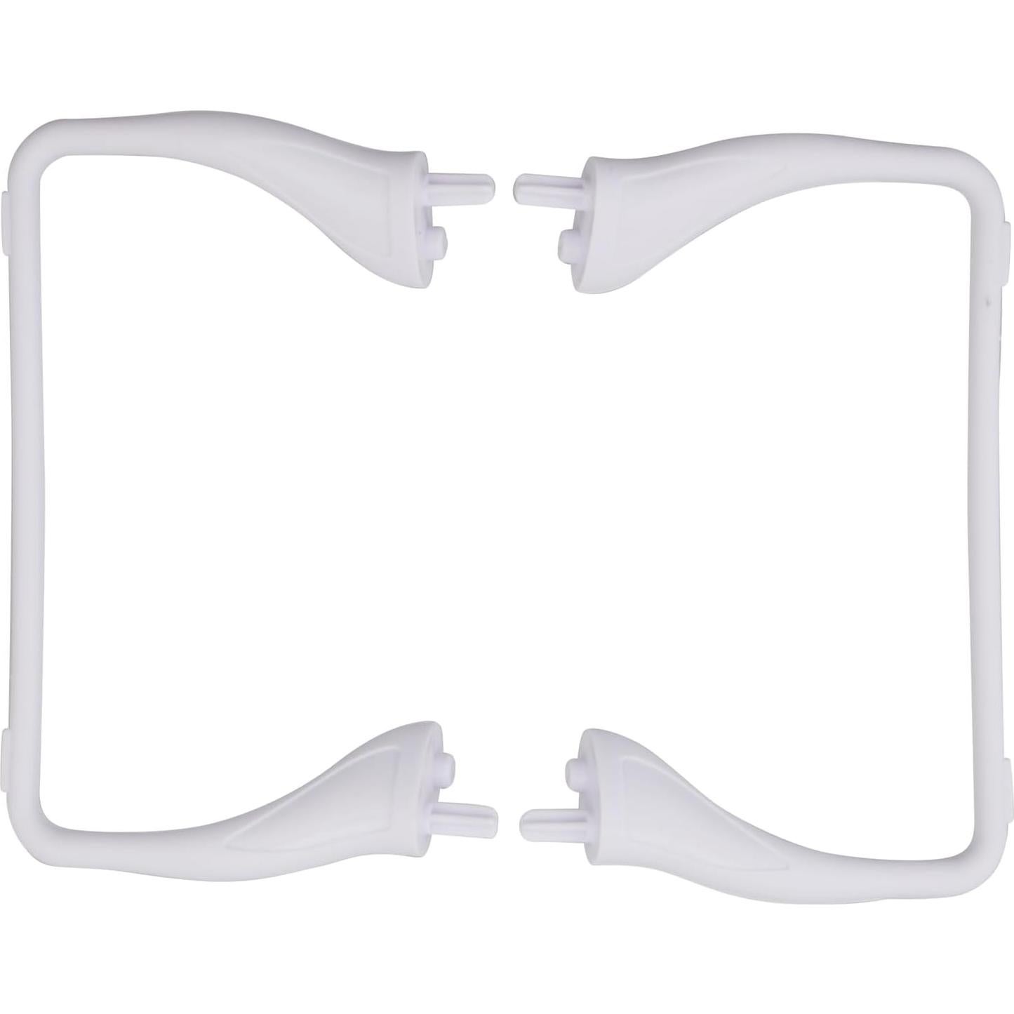 Fytoo 2PCS Drone Landing Gear for S116 Brushless Obstacle Avoidance Drone HD Dual Camera Aerial Photography Quadcopter Kickstand White