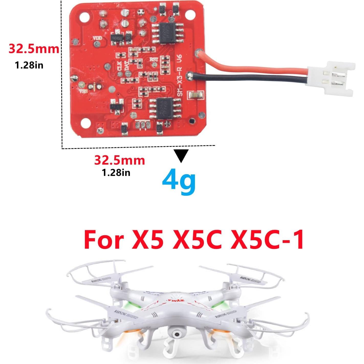 Placa Receptora Sea Jump para Quadcopter SYMA X5 X5C