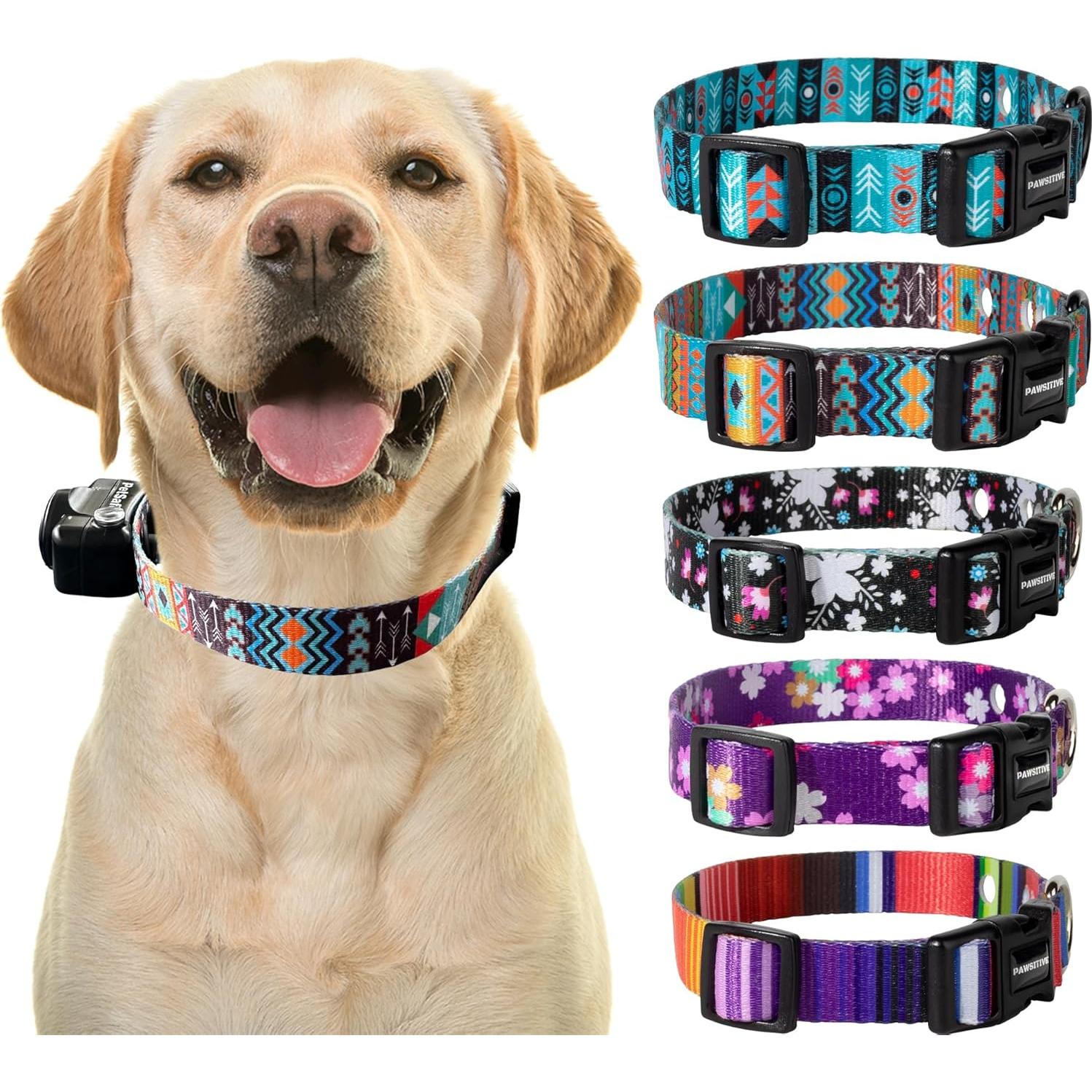 Correa de Nylon Pequeña Gracie To The Rescue 25.4-30.5 cm Flor Negra