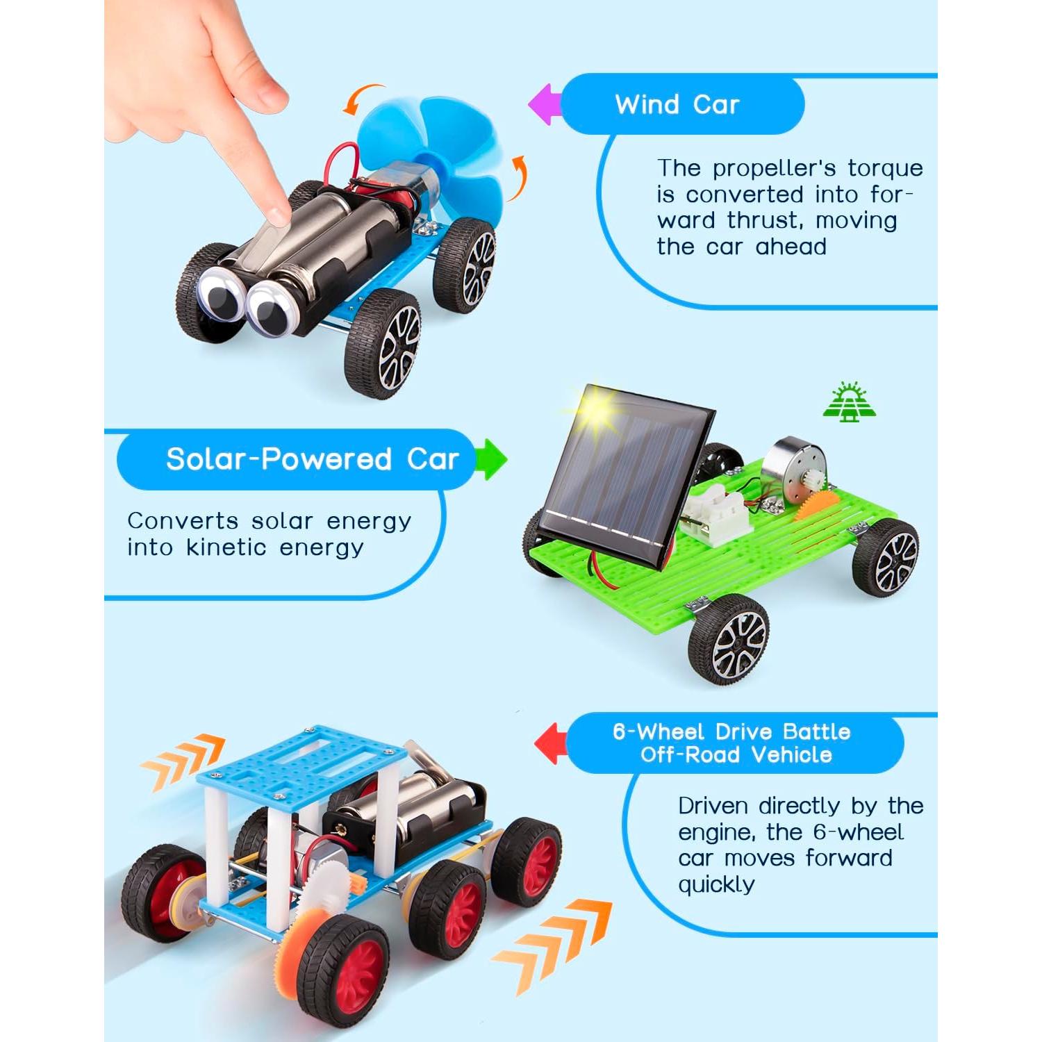 Kit STEM 6 en 1 FliipFlaap para Niños 6 a 12 Años