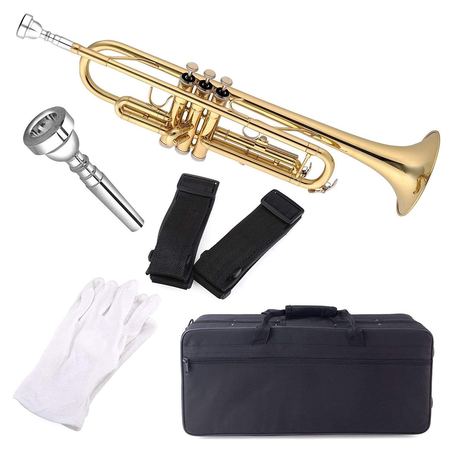 Trompeta Aileen Lexington TP8001G Estudiante Bb Oro con Estuche
