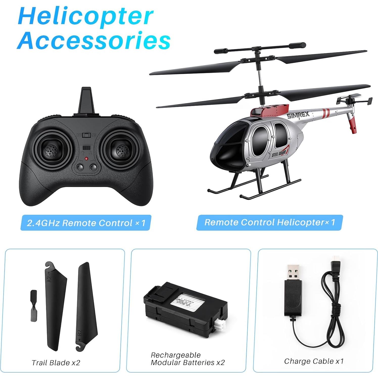 Helicóptero de Control Remoto SIMREX Z16, Vuelo 20 Minutos