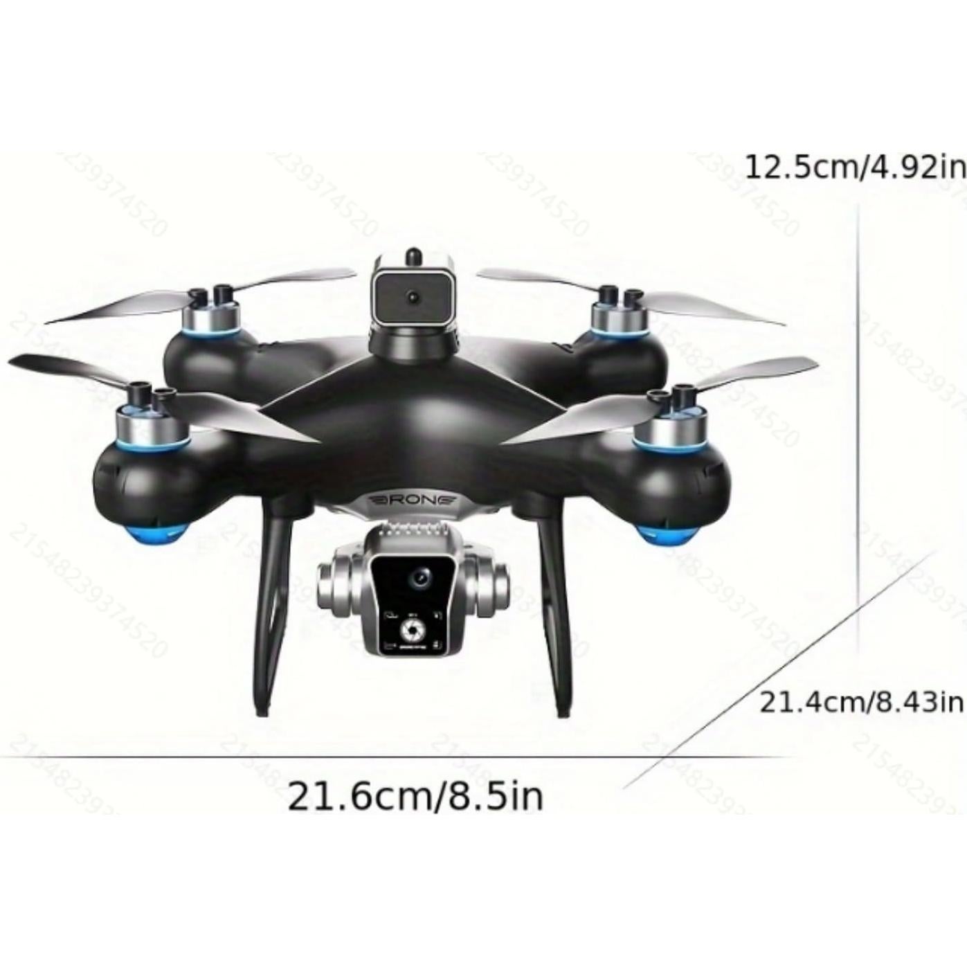 Drone EcuFlyAi KY102 con Pantalla y Doble Cámara para Principiantes
