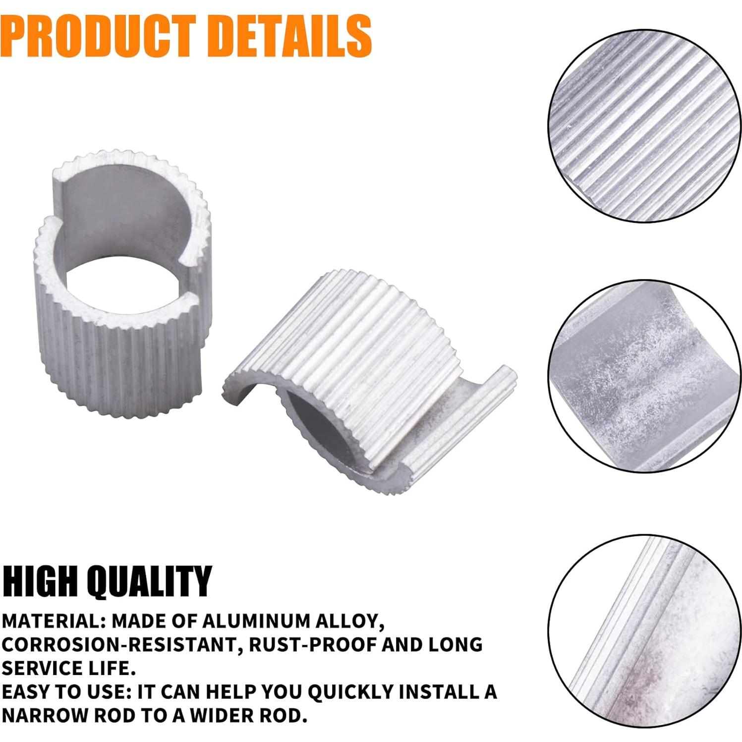 8 Piezas Shim de Manillar MWMNUN 22mm a 25mm Aluminio