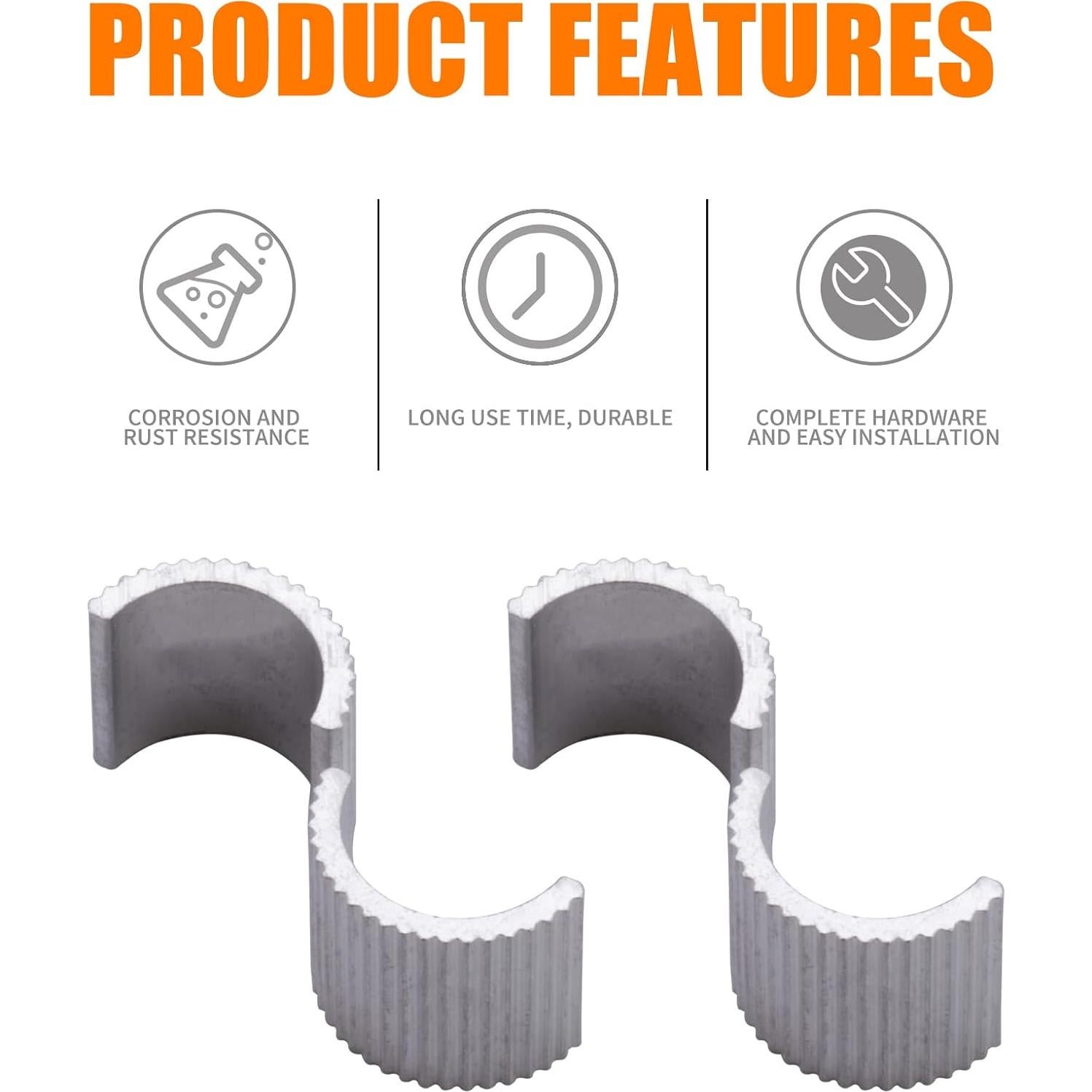 8 Piezas Shim de Manillar MWMNUN 22mm a 25mm Aluminio