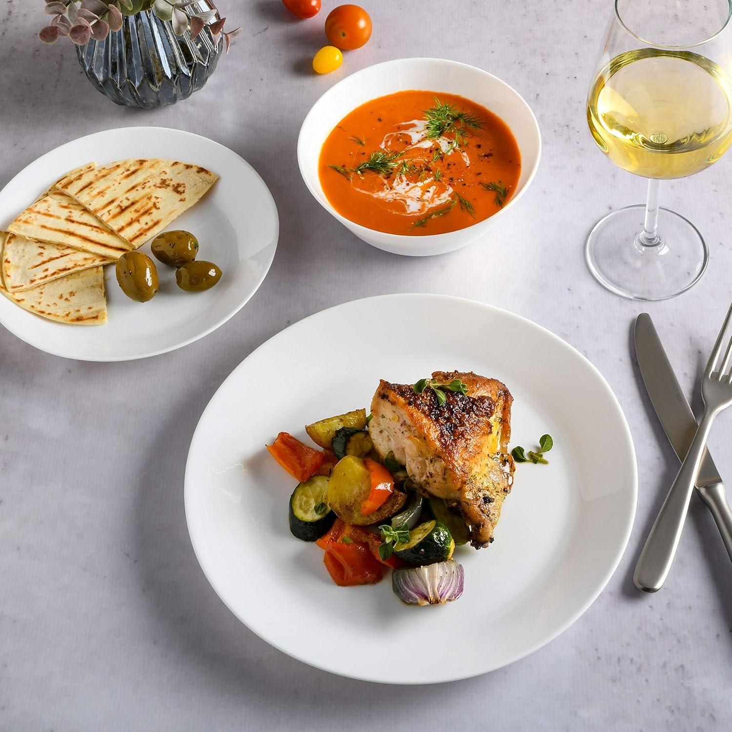 Juego de Platos y Cuencos Gibson Home Ultra 18 Piezas