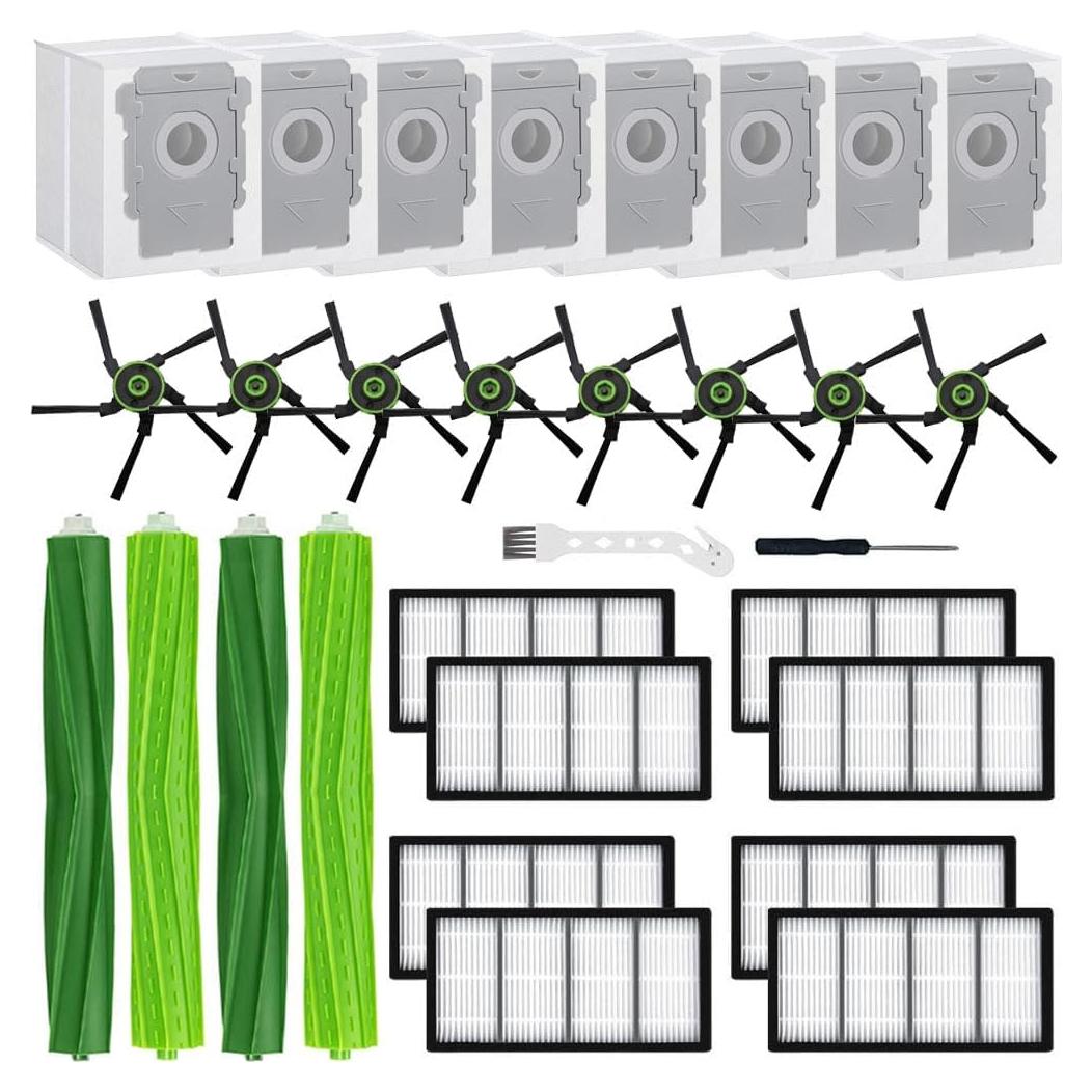 Paquete de Accesorios para iRobot Roomba s9 Chrostion 28 Piezas