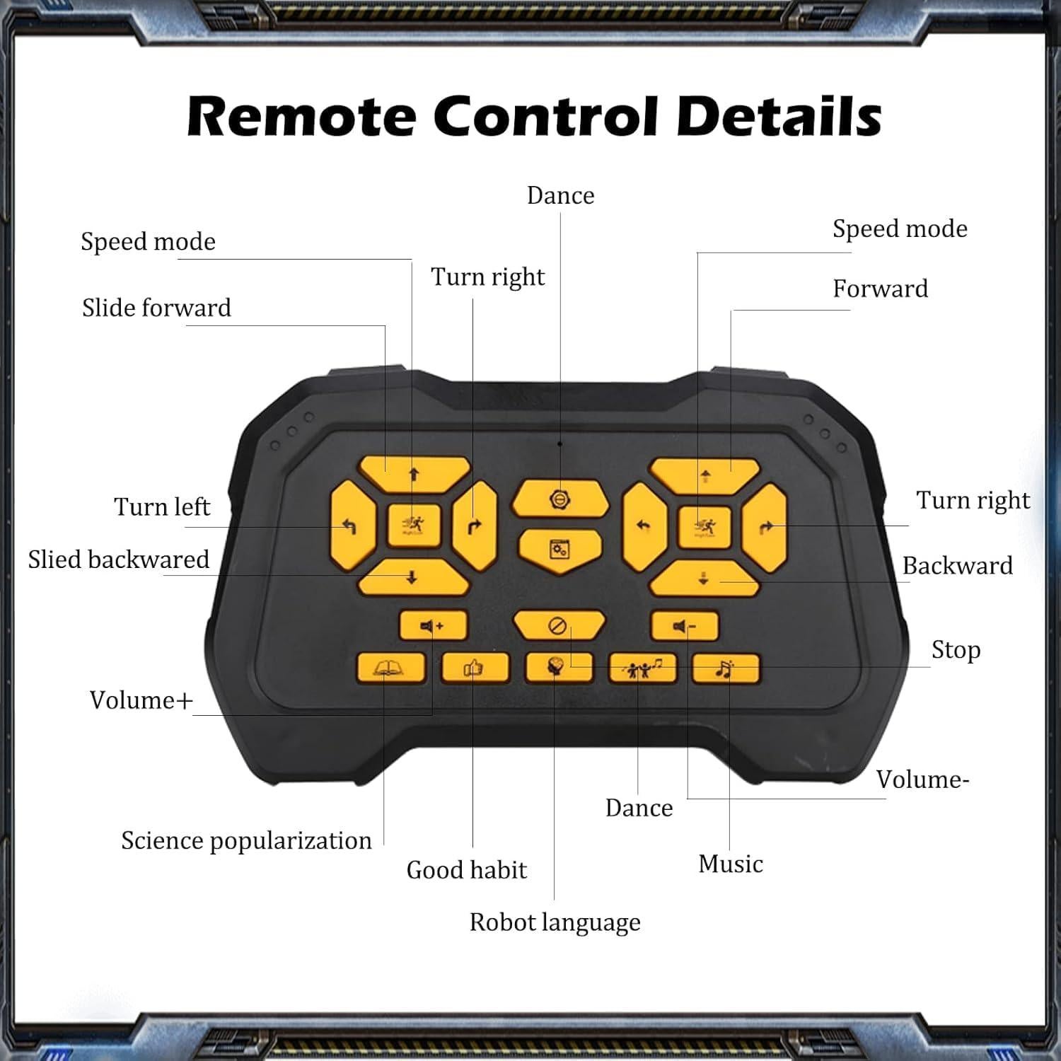 Robot RC Programable Inteligente SWTOIPIG RH705 para Niños