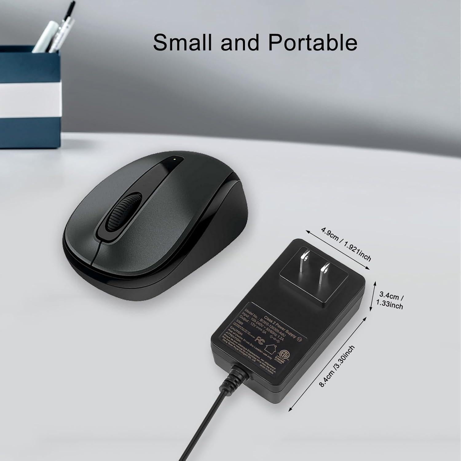 Cargador 12V 3A FLGAN para Jumper EZpad X3 X4 Chuwi HeroBook