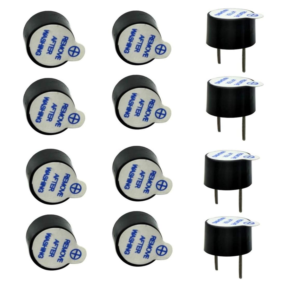 Buzzer Activo de Alarma 5V Beeper Rastreador Bnafes 12 PCS