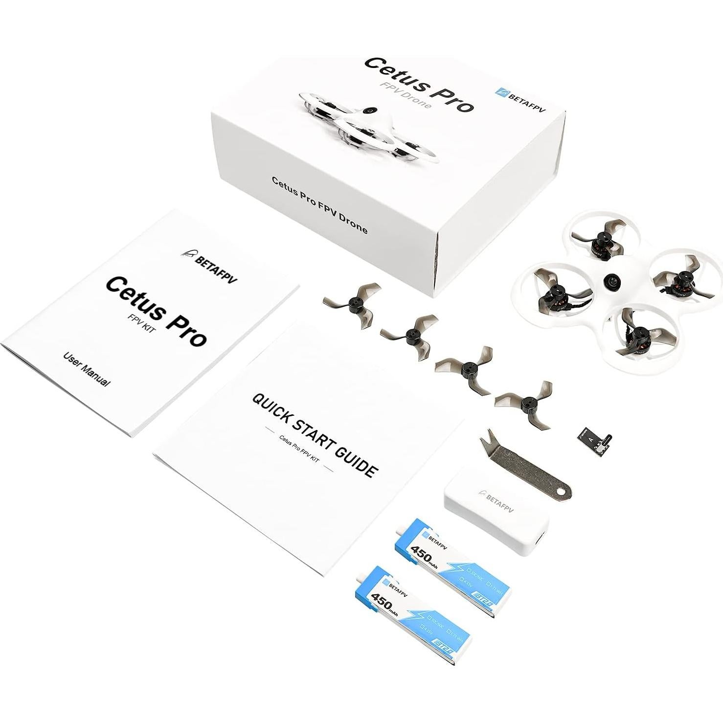 Dron Quadcopter Brushless BETAFPV Cetus Pro FPV 1080p