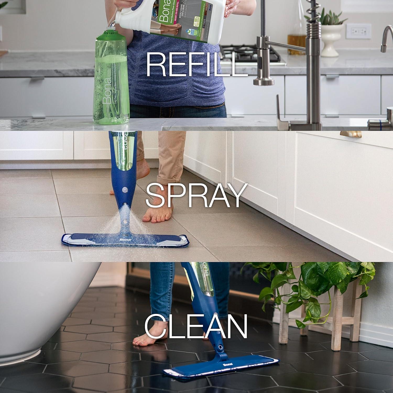 Recarga Limpiador de Pisos Multi-Superficie Bona 3.78L Sin Fragancia