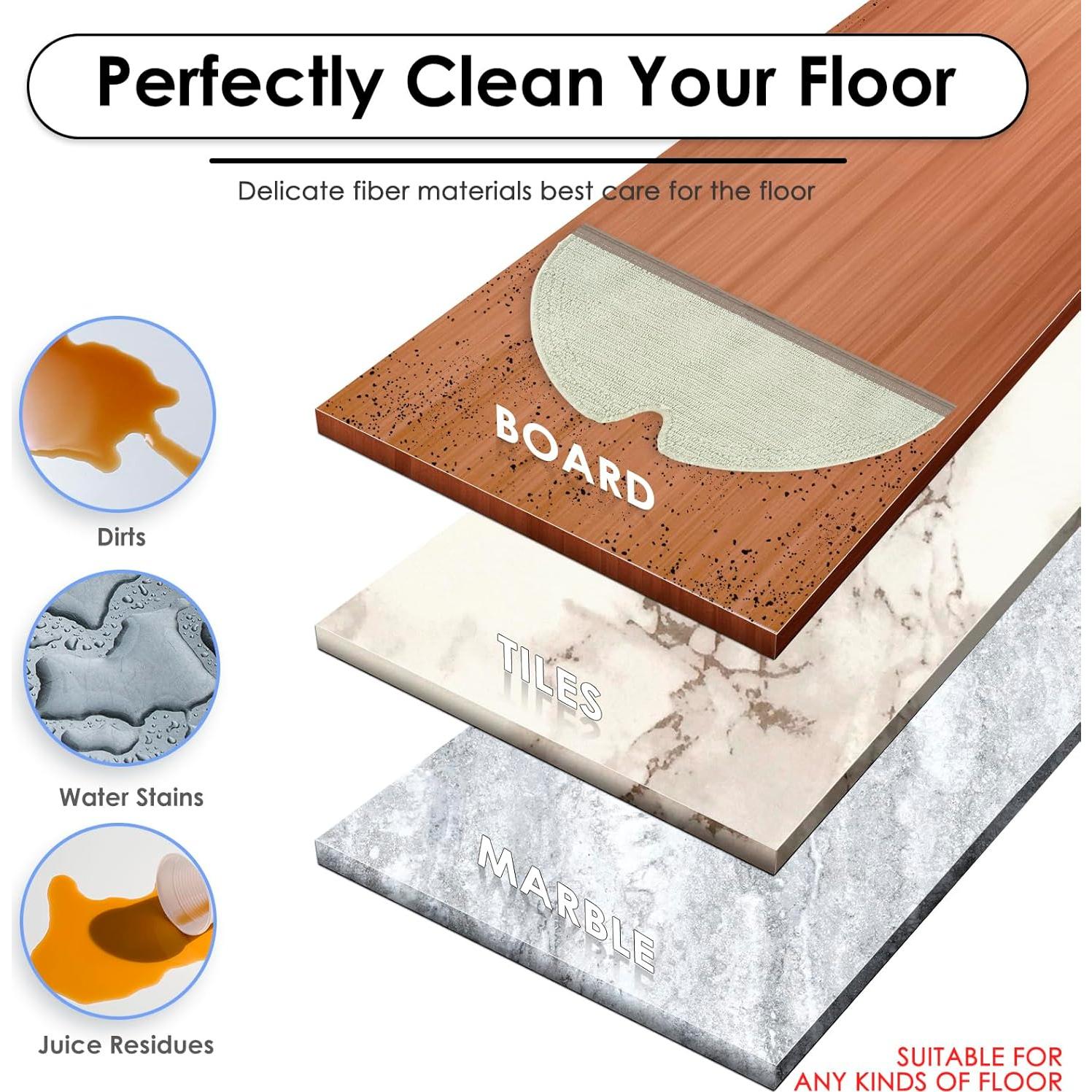 Kit de Repuesto 12 Piezas para Roborock Q5 Pro y Q8 Max