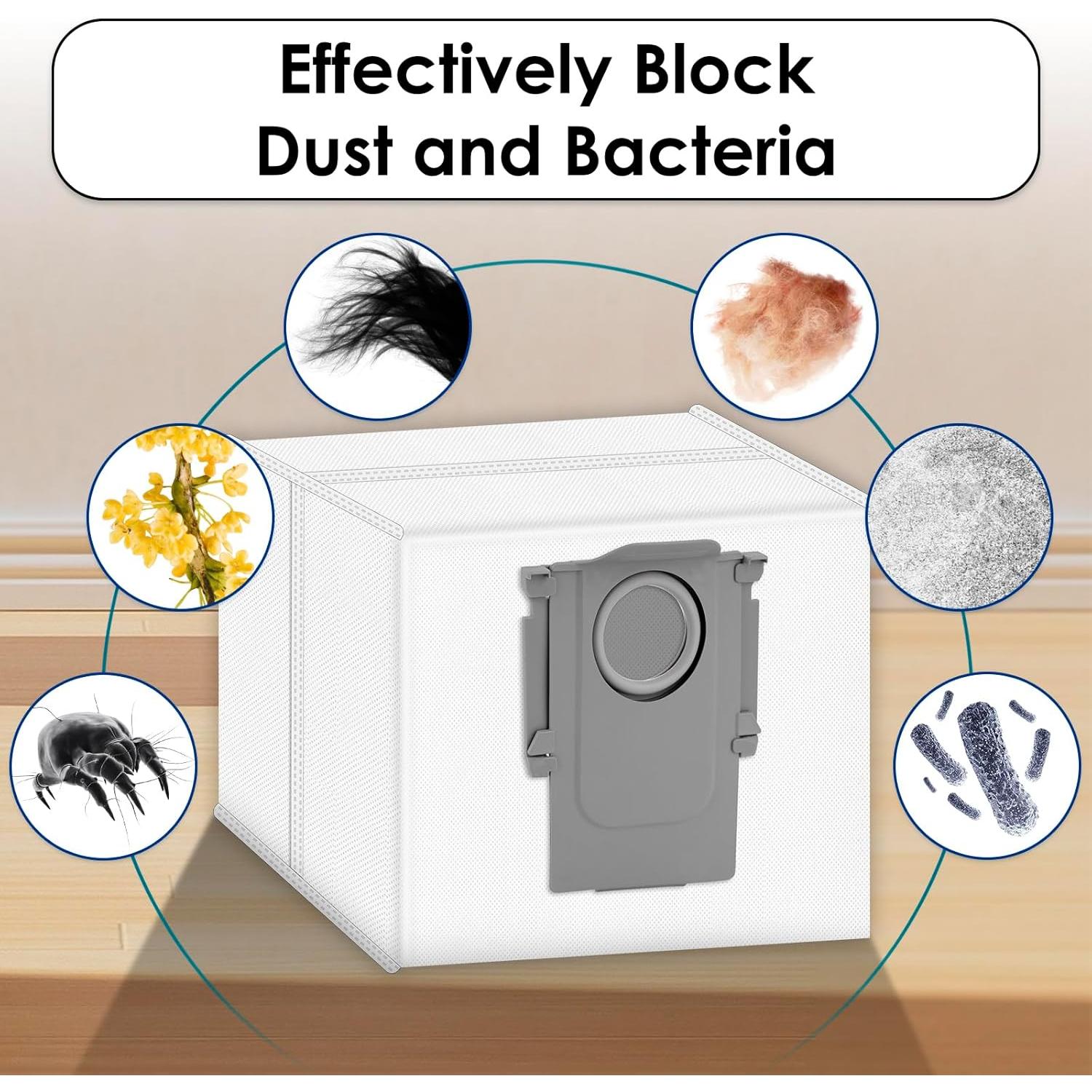 Kit de Repuesto 12 Piezas para Roborock Q5 Pro y Q8 Max