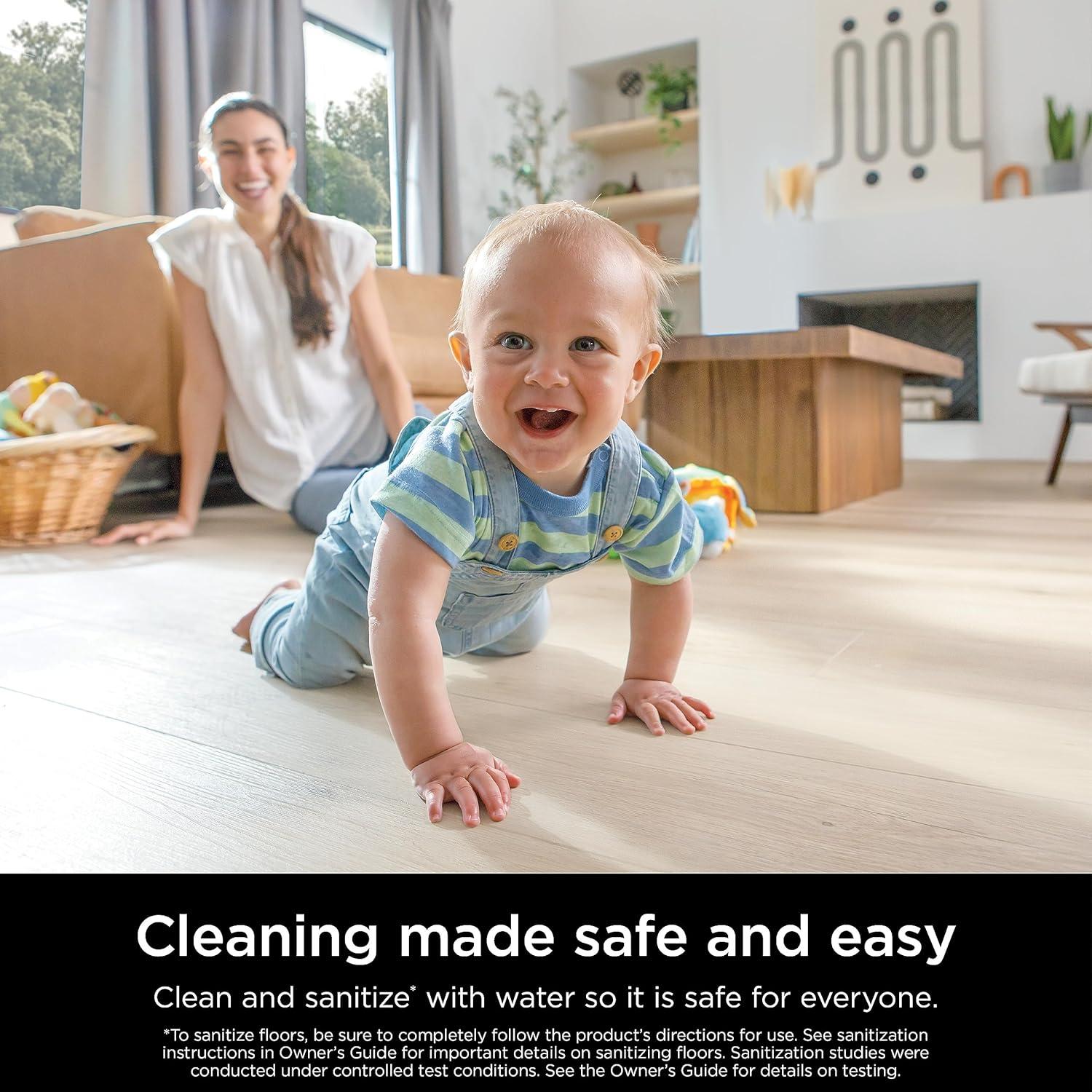 Mopa de Vapor Shark S1000 con 2 Almohadillas Lavables 2.08 kg