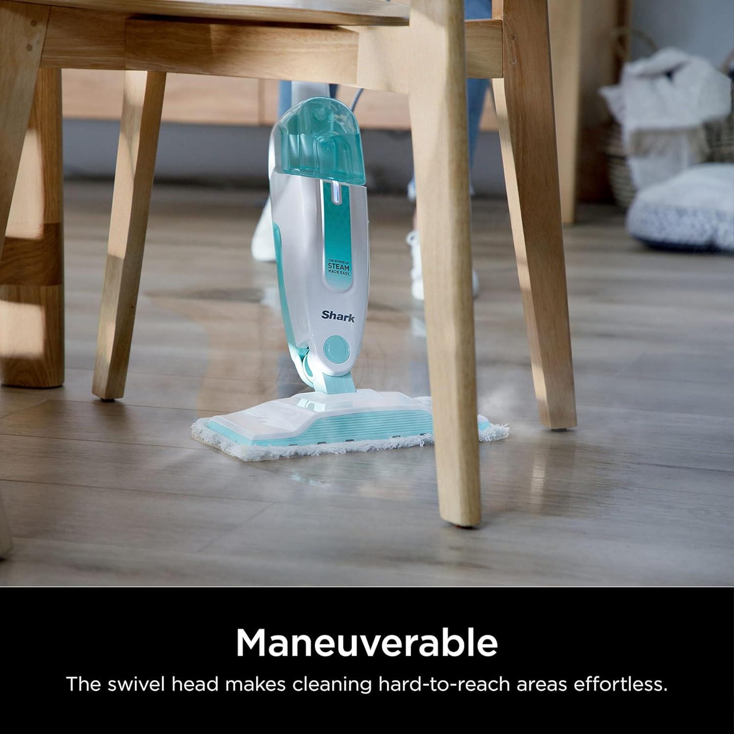 Mopa de Vapor Shark S1000 con 2 Almohadillas Lavables 2.08 kg