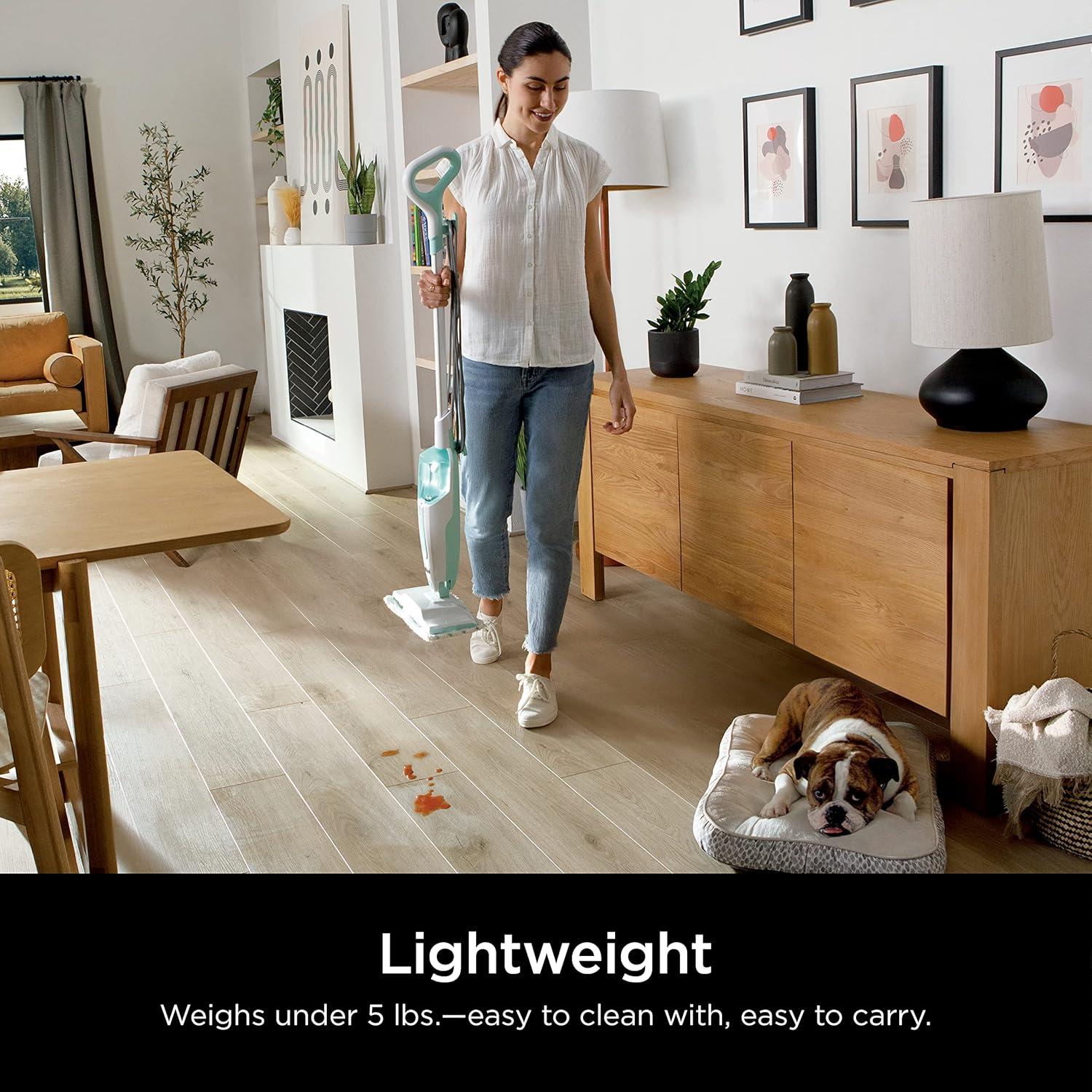 Mopa de Vapor Shark S1000 con 2 Almohadillas Lavables 2.08 kg