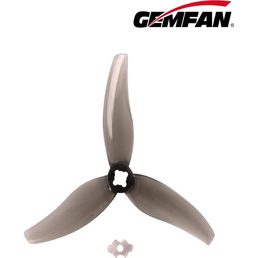 12Pcs Gemfan Hurricane 3630 3.6X3.0X3 3-Blade Propeller 3 Holes PC Props for 1404-2204 Brushless Motor FPV Freestyle 3.5inch Quad Racing Drone