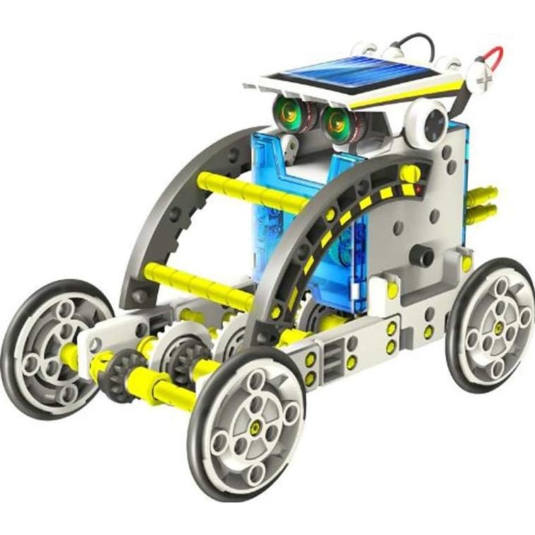 Kit Robot Solar Transformable Elenco TTG-615 14 en 1