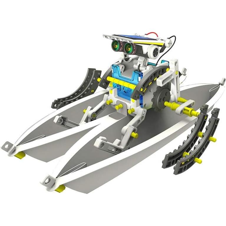 Kit Robot Solar Transformable Elenco TTG-615 14 en 1