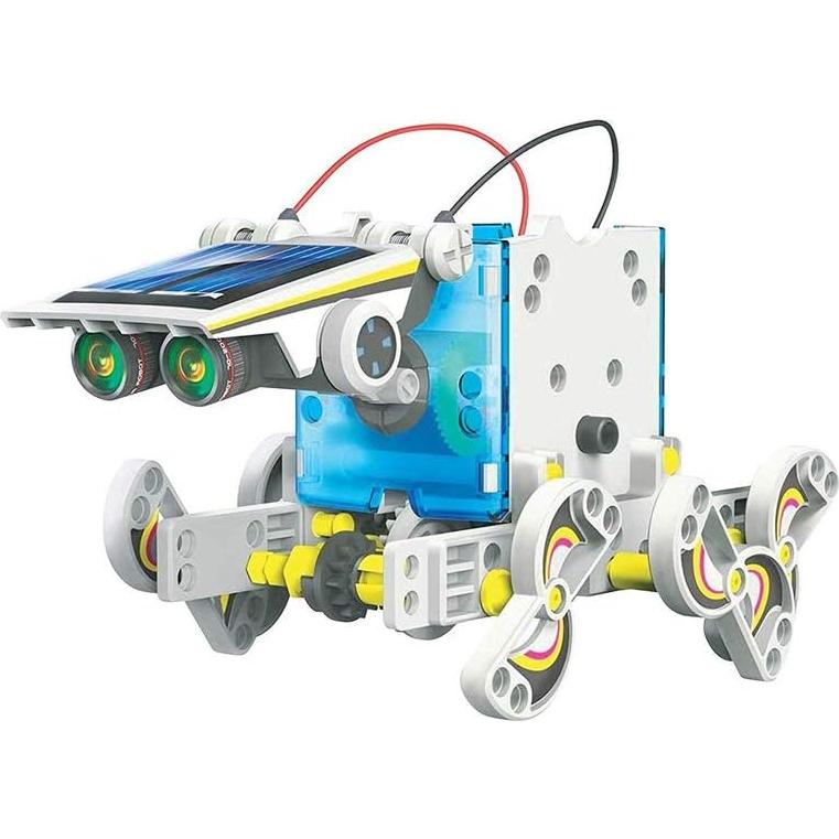 Kit Robot Solar Transformable Elenco TTG-615 14 en 1