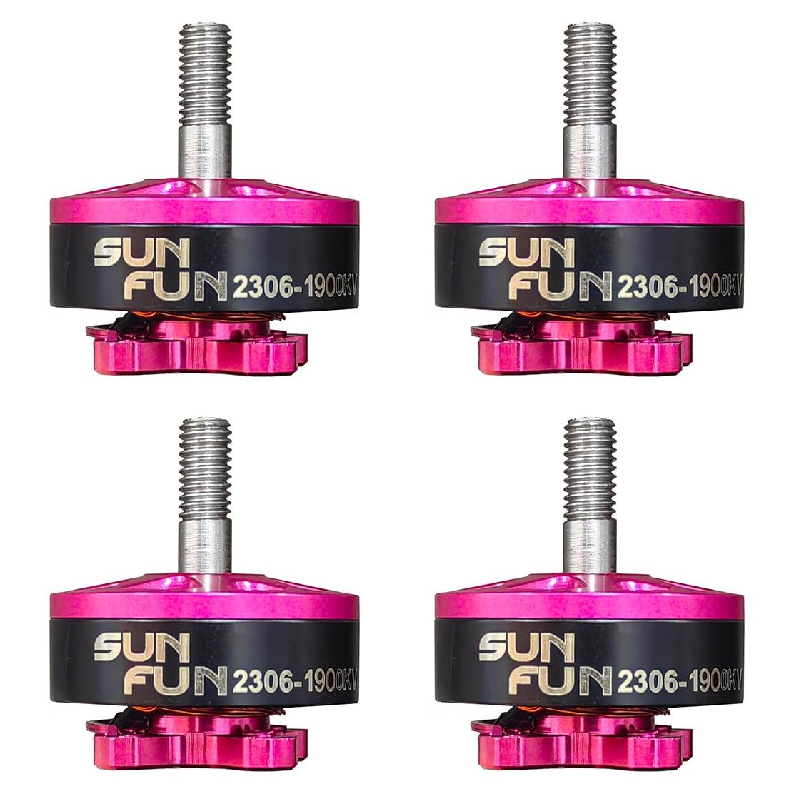 Motor Sin Escobillas DYS SUNFUN 2306 1900KV para Drone FPV