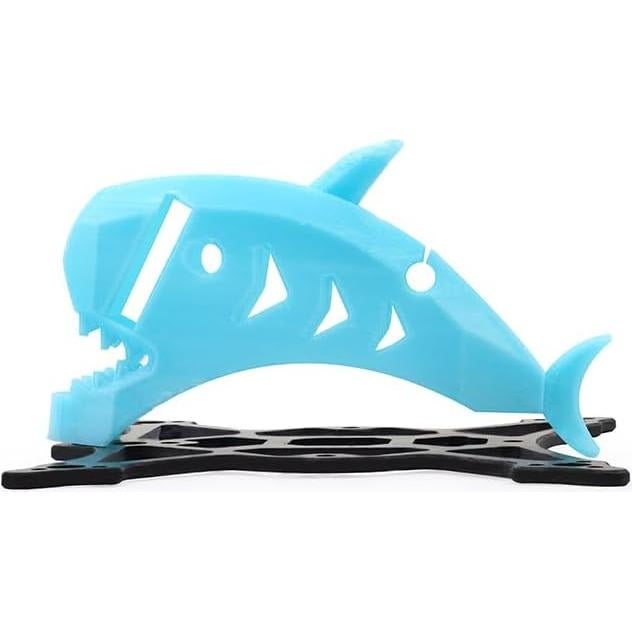 Marco FPV HGLRC Drashark16 75mm Fibra de Carbono Azul