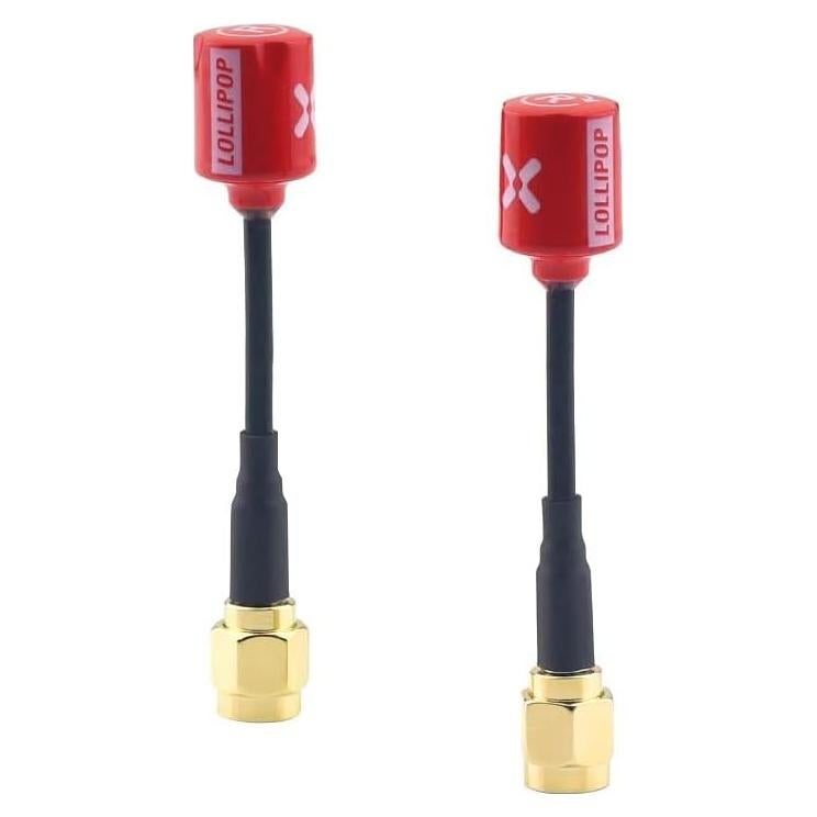 Antena FPV FOXEER Lollipop V4 5.8GHz RHCP 2.5dBi SMA para Drone