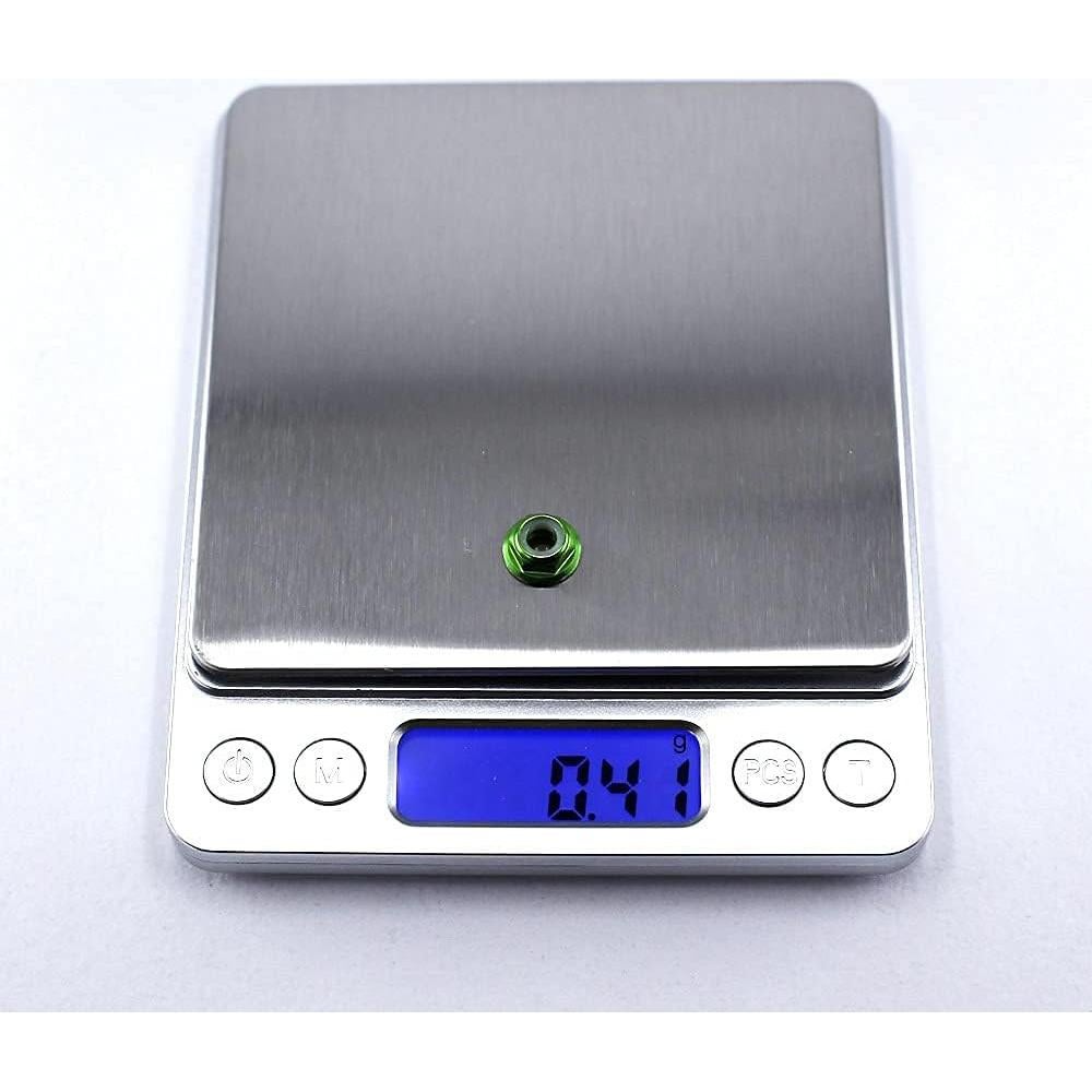 30 Tuercas M5 Autocierre INTGAMX Bloqueo Nylon Aluminio