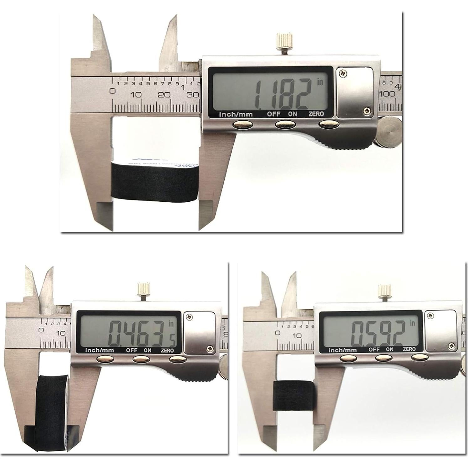 EUDAX 72 PCS FPV Black Sponge Mat Landing Skid Pad Gear Anti-Vibration Shockproof Foam Sticky Tape for rc multirotor Quadcopter Racing Copter Drone Mini-Quad