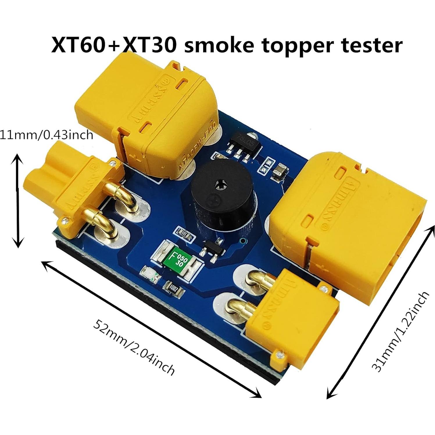 Detenedor de Humo HobbyFly XT30 XT60 con Alarma Buzzer 2-6S