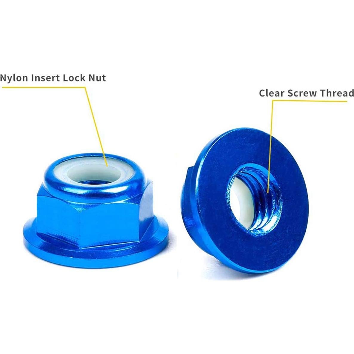 Tuercas de Motor M5 Aluminio SoloGood 20 Pcs para Drones