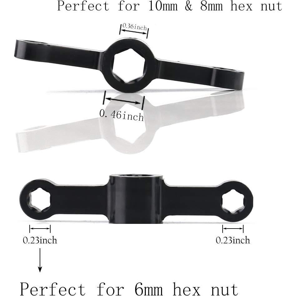 Tuercas de Motor M5 Aluminio SoloGood 20 Pcs para Drones