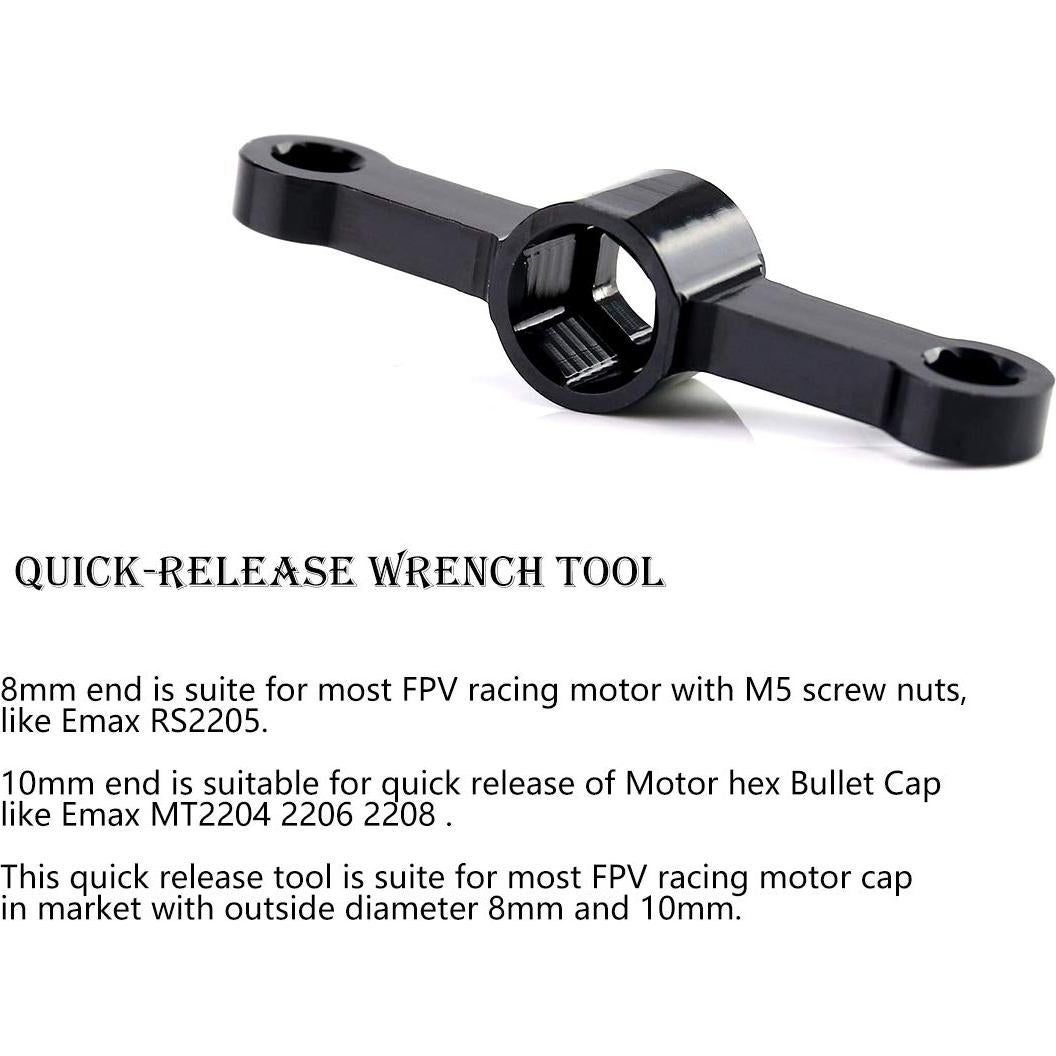 Tuercas de Motor M5 Aluminio SoloGood 20 Pcs para Drones