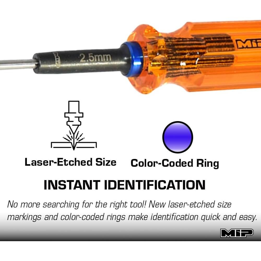 Destornillador Hexagonal MIP 2.5mm con Agarre Suave