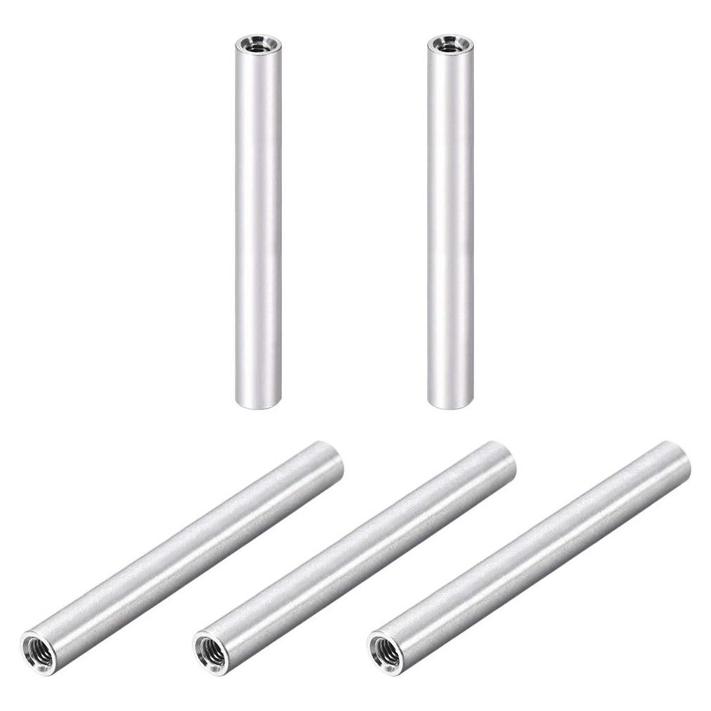 Columna Espaciadora Redonda de Aluminio uxcell M3x70mm - 5 Pcs
