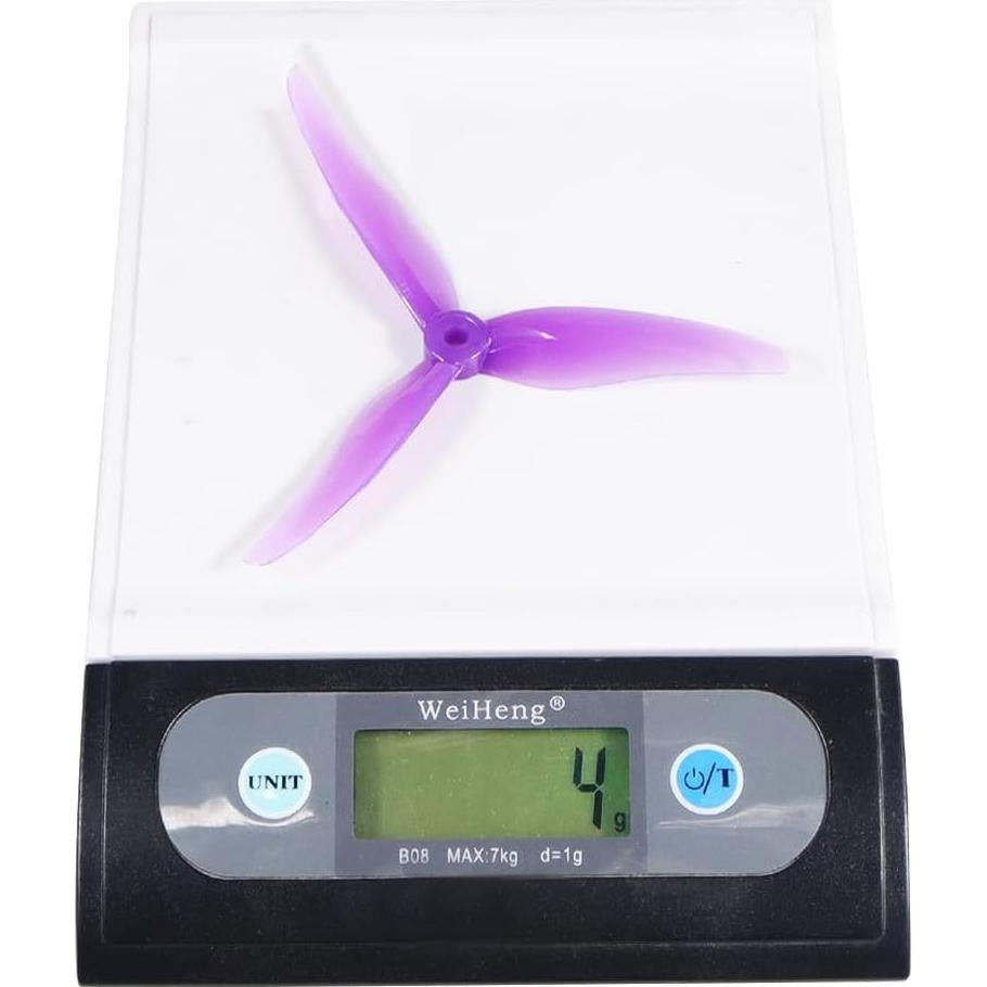 Hélices Gemfan 51477 5.1" 3 Palas para Drone FPV 67.7g