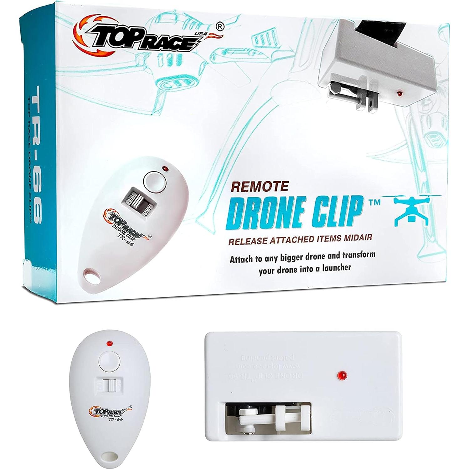 Clip de Drone Top Race TR66 - Lanzador de Objetos 54.86 m