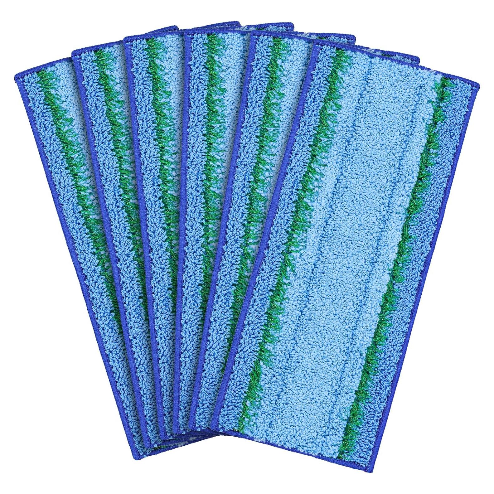 6 Almohadillas de Limpieza Húmeda M6 LINNIW para Braava Jet