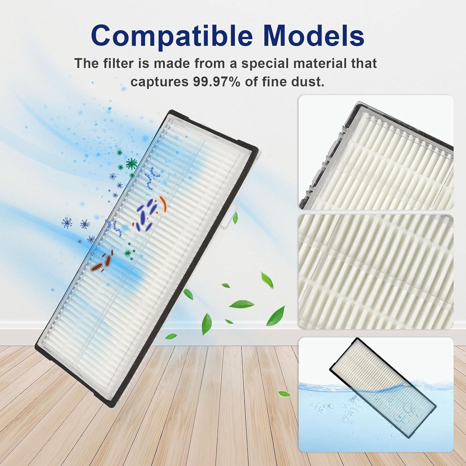 Kit de Accesorios 23 Piezas para Aspiradora Roborock S8 Pro Ultra