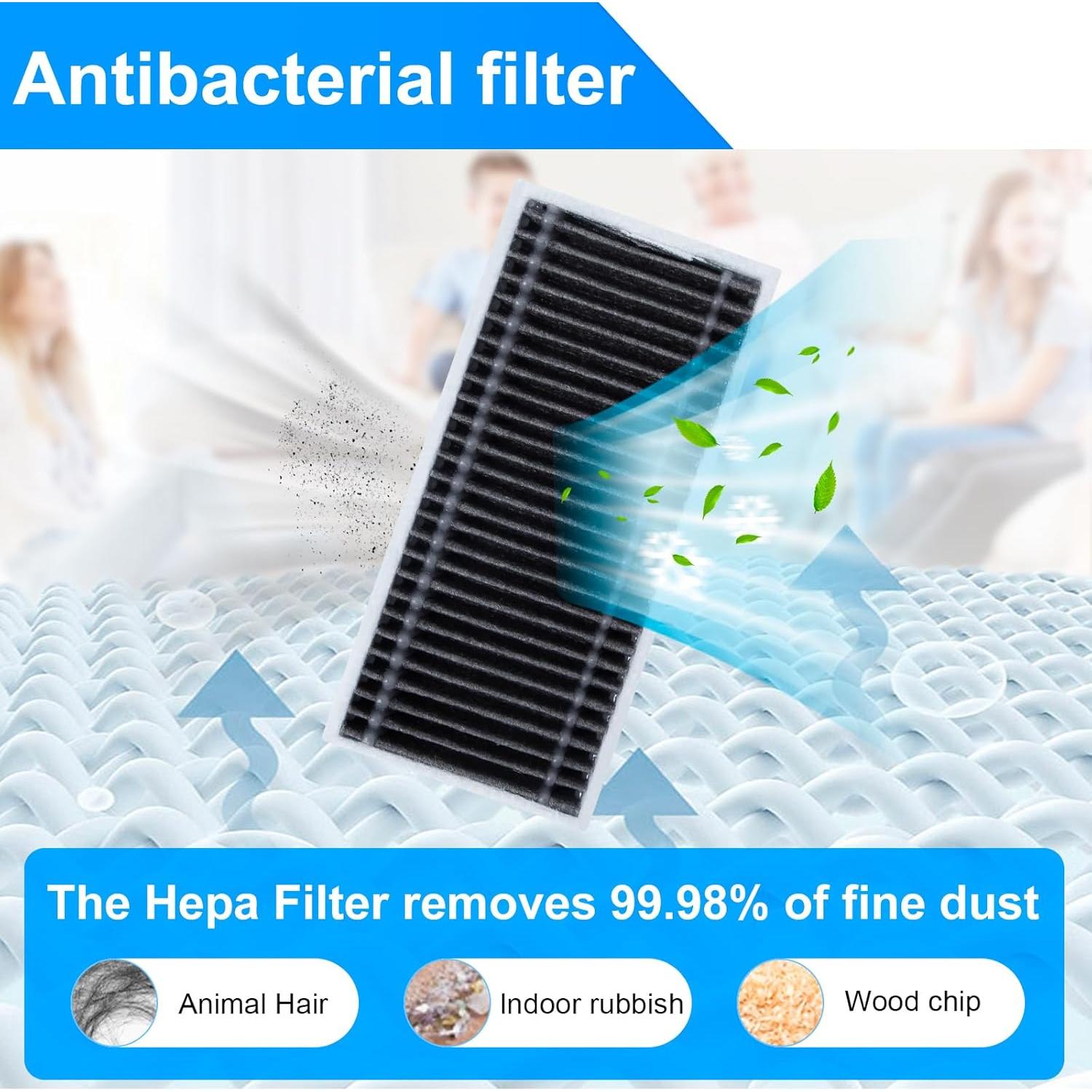 Kit Accesorios Aspiradora Robot ECOVACS DEEBOT T80 Omni