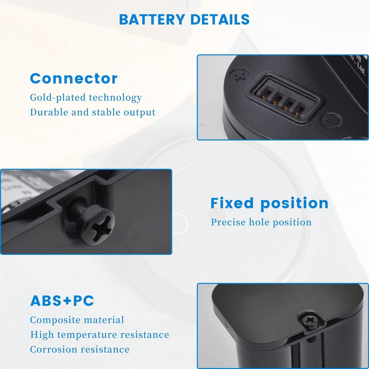 Batería de Litio-Ion DGFTB ABL-C 10.8V 1775mAh para iRobot Braava Jet M6